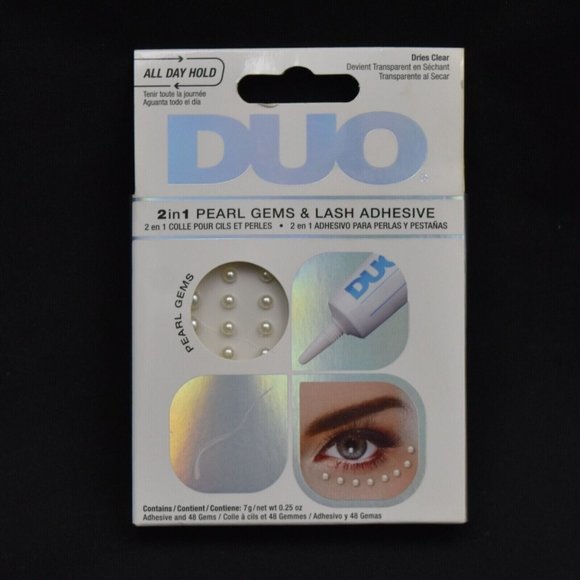 DUO Tube 2 in 1  Adhesive Eyelash Crystal Gems and Lash Adhesive - Picture 1 of 3
